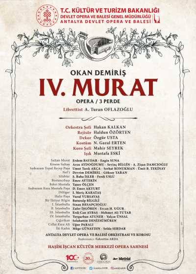 IV. Murat, Antalya Devlet Opera ve Balesi